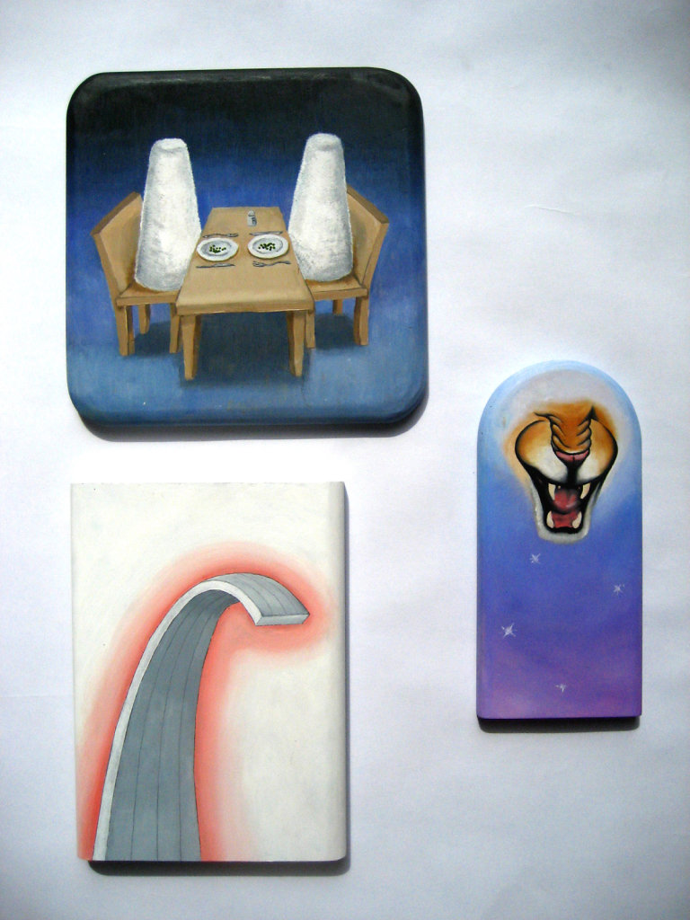 Small Wood Paintings